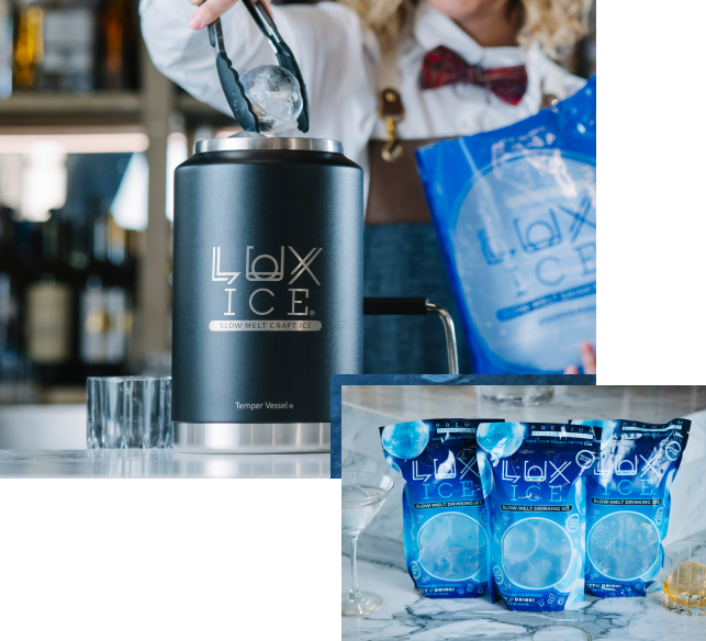 Save on Lux Ice Slow-Melt Drinking Ice Order Online Delivery